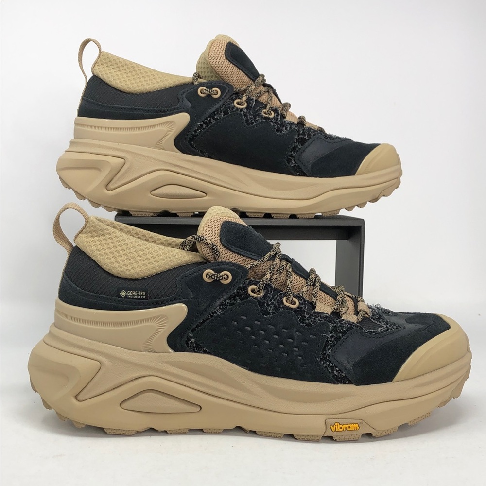 Hoka One One Kaha 3 Low GTX TP Khaki Unisex Waterproof Hiking Shoes - Size 10